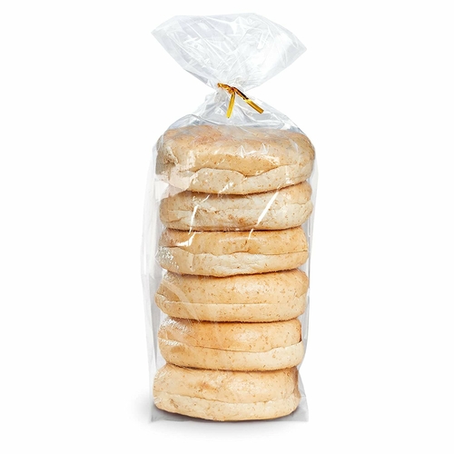 Pack of 1000 Poly Bakery Bread Bags 5.5 x 4.75 x 19. Clear Gusseted