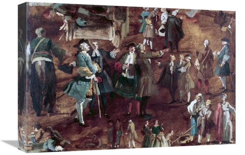 Global Gallery GCS-276953-22-142 22 in. Figure Studies Art Print - Can