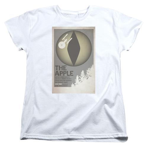 Trevco CBS1971-WT-4 Star Trek & TOS Episode 34 Womens Short Sleeve T-S