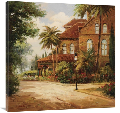 Global Gallery GCS-132500-3636-142 36 x 36 in. Hacienda De Santiago Ar