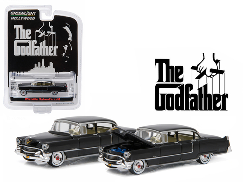 1955 Cadillac Fleetwood Series 60 Special Black \The Godfather\"