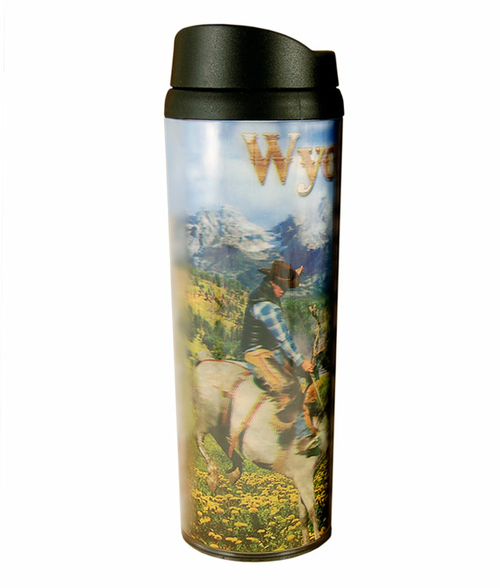 Americaware SATWYO01 Wyoming Full Color Lenticular Tumbler