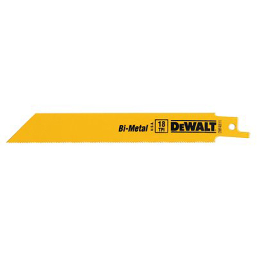 DeWalt 115-DW4808 6 Inch 14Tpi Straight Back Bi-Metal Reciprocating Sa