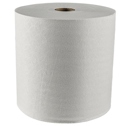 Kimberly-Clark 01080 CPC 8 in. x 425 ft. Hardwound White Roll Towels&#