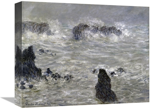 Global Gallery GCS-278709-16-142 16 in. Storm Off the Coast of Belle I