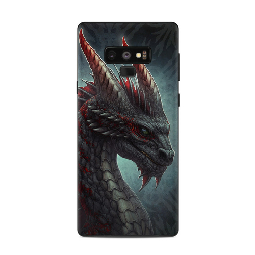 DecalGirl SAGN9-BLKDRAGON Samsung Galaxy Note 9 Skin - Black Dragon