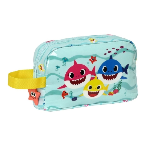 Thermal Lunchbox Baby Shark Beach Day Yellow Light Blue (21.5 x 12 x