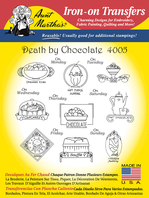 Aunt Martha's #4005 Death By Chocolate