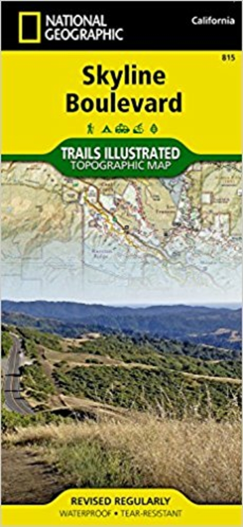 National Geographic TI00000815 Skyline Boulevard Parks And Preserves -