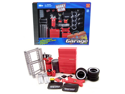 Repair Garage Accessories Tool Set for 1/24 Scale Models by Phoenix