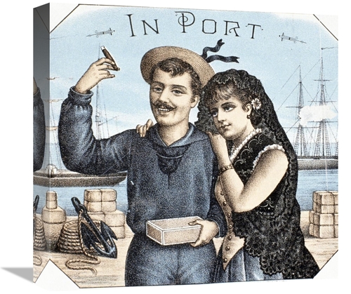 Global Gallery GCS-280899-16-142 16 in. in Port Art Print - Unknown