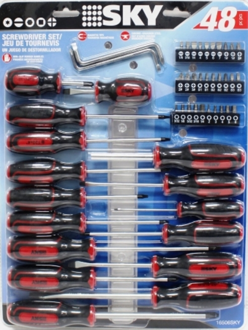 Maxtech Consumer Products 16506SKY Screwdriver Set- 48 Pieces