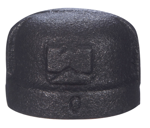 Mueller Streamline 521-401BG 0.25 in. Pipe Cap - Black- pack of 5