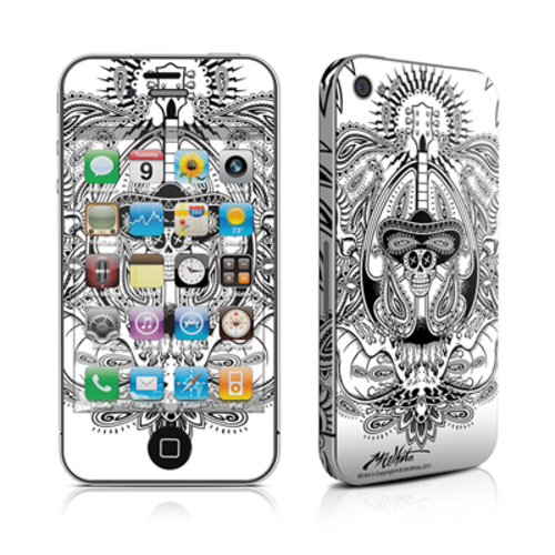 DecalGirl AIP4-IDLMUERTOS iPhone 4 Skin - Isla De Los Muertos