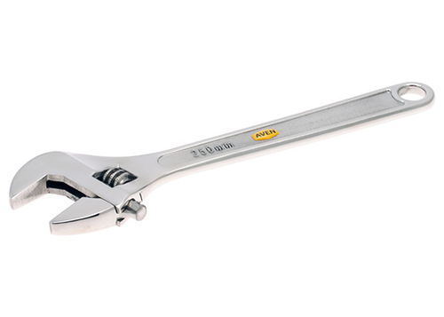 Aven 21190-10 Adjustable Stainless Steel Wrench - 10 Inch