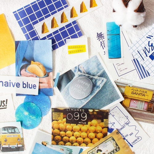 68PCS/ PACK Cute Life Travel Sticker Diary