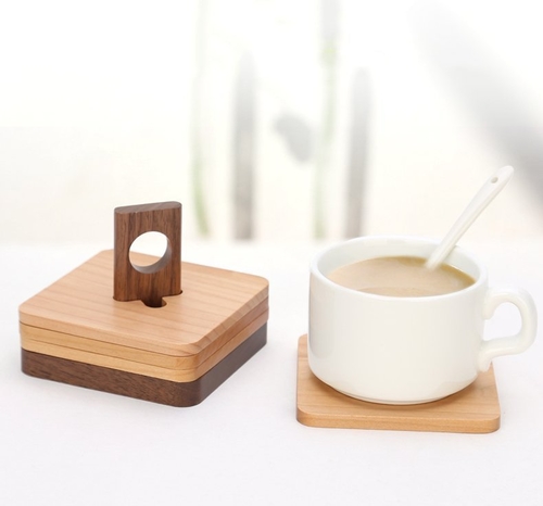 Wooden Cup Mat Sets