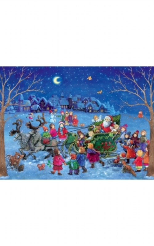 SELL ADV492 Sellmer Advent - Santa with Sleigh