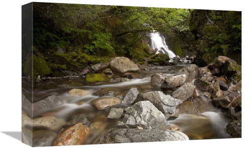 Global Gallery GCS-395441-1218-142 12 x 18 in. Unnamed Waterfall Along