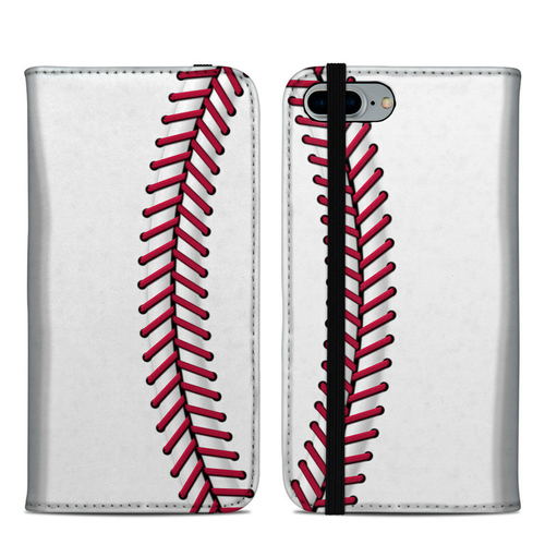 DecalGirl AIP8PFC-BASEBALL Apple iPhone 7 & 8 Plus Folio Case - Baseba