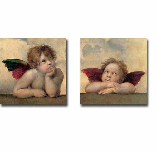 Artistic Home Gallery 1616AM193SAG Angelo I & II Madonna Sistina by Ra