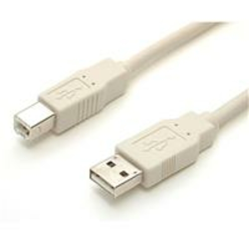 StarTech.com USBFAB_15 15 ft. Beige A to B USB 2.0 Cable - Male to Mal