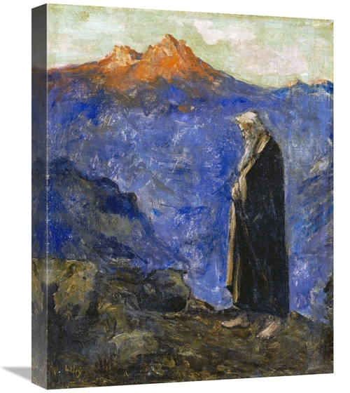 Global Gallery GCS-267469-22-142 22 in. Moses Art Print - Lesser Ury