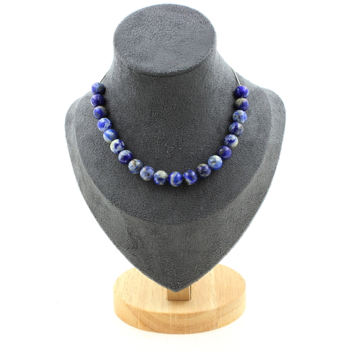 Lapis Lazuli from Pakistan quality 5A 8mm 20 beads necklace