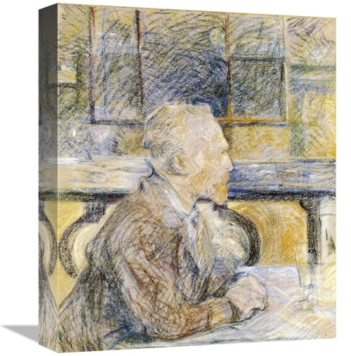 Global Gallery GCS-278190-16-142 16 in. Portrait of Van Gogh Art Print