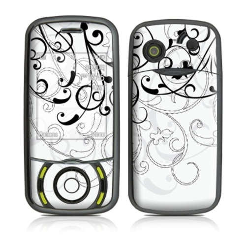 DecalGirl MTRX-WB-FLEUR Pantech Matrix Skin - W&B Fleur