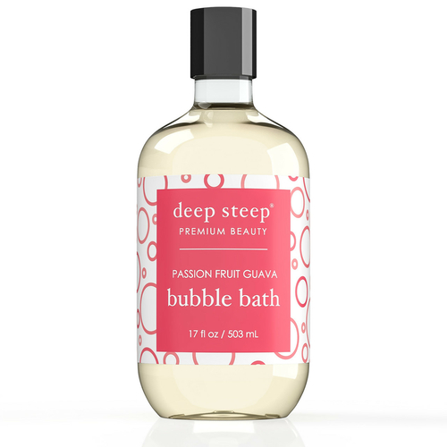 17oz Bubble Bath- Passion Fruit Guava- Deep Steep