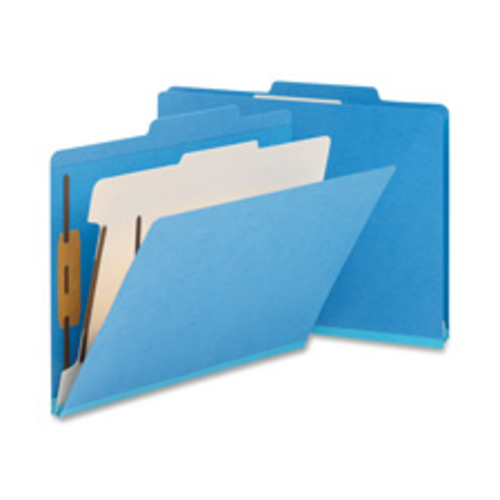 Classification Folder- Top-Tab- Letter- 1 Divider- Blue