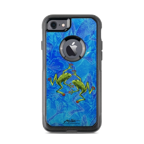 DecalGirl OCI7-TIGRFROG OtterBox Commuter iPhone 7 Case Skin - Tiger F