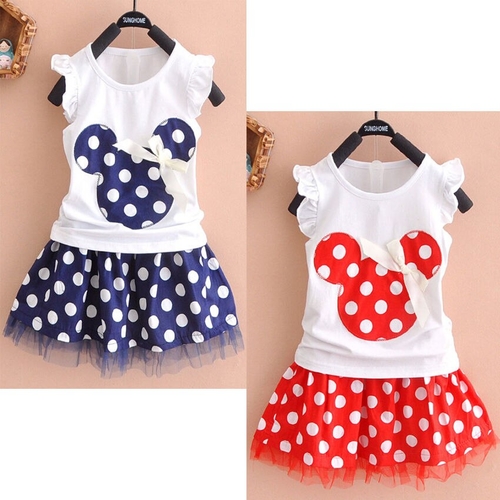 0 4Y Baby Kid Girls Princess Clothes Cartoon Party