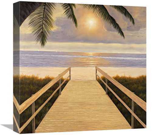 Global Gallery GCS-136052-1818-142 18 x 18 in. Believe Art Print - Dia