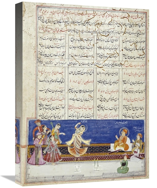 Global Gallery GCS-268152-22-142 22 in. Indian Dancing Anoop Art Print