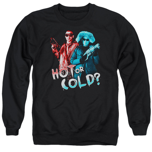 Trevco ARW126-AS-5 Arrow & Hot or Cold Long Sleeve Adult Crewneck Swea