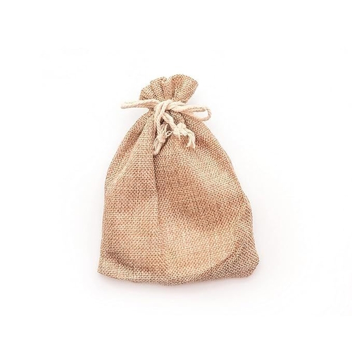 100% Natural Jute pouch 9x6inch |Jute potli bag pouch for gift |Burlap