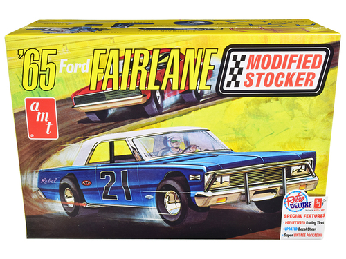 Skill 2 Model Kit 1965 Ford Fairlane Modified Stocker 1/25 Scale Model