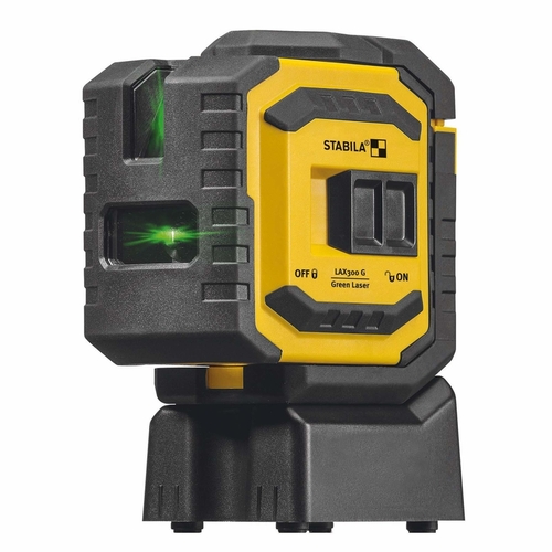 Stabila 2888287 50 ft. 4 beam Self Leveling LAX 300 G Laser Level Kit 