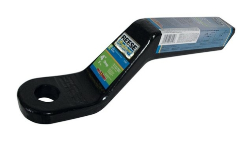 Reese 2133111 4 x 3 in. Forged Steel Black Powder Coat Ball Mount