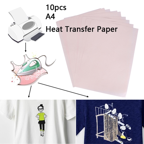 10Pcs/set  A4 Heat Transfer Paper for DIY T