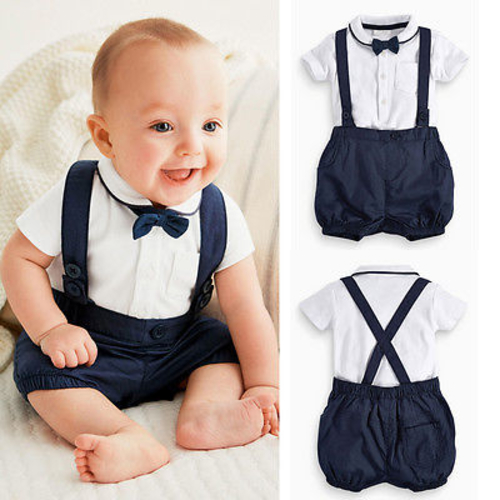 3pcs Toddler Baby Kids Clothes Infant Boys