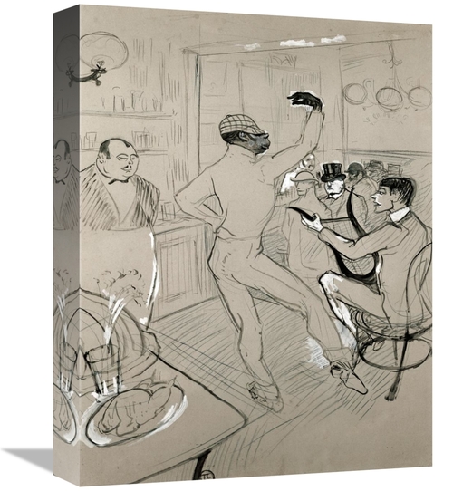 Global Gallery GCS-278178-16-142 16 in. Chocolat Dansant Art Print - H