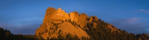 Low angle view of a monument  Mt Rushmore National Monument  Rapid Cit