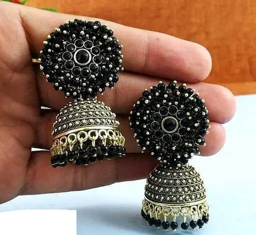 Women's Modern Earrings & Studs Color Black