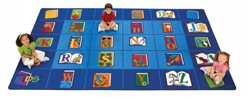 Carpets For Kids 2600 Reading by the Book Seating 5.83 ft. x 8.33 ft. 
