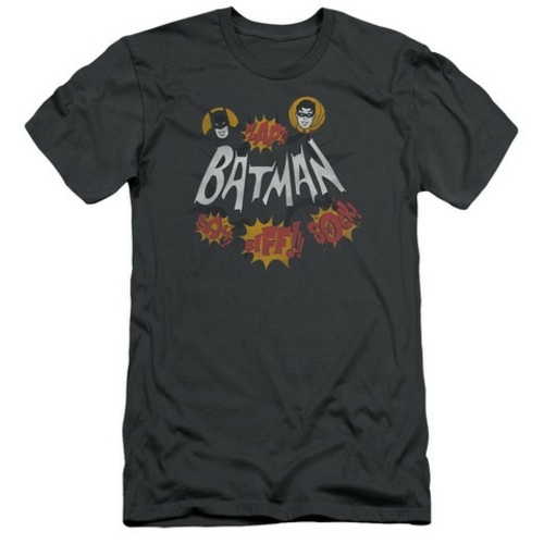 Trevco Batman Classic Tv-Sound Effects - Short Sleeve Adult 30-1 Tee -