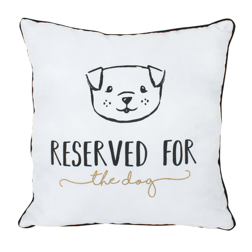 Reserved For The Dog Cushion