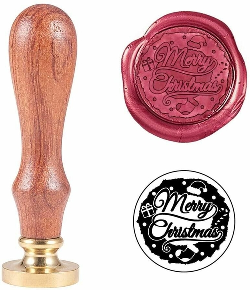 Merry Christmas Seal Wax Stamp